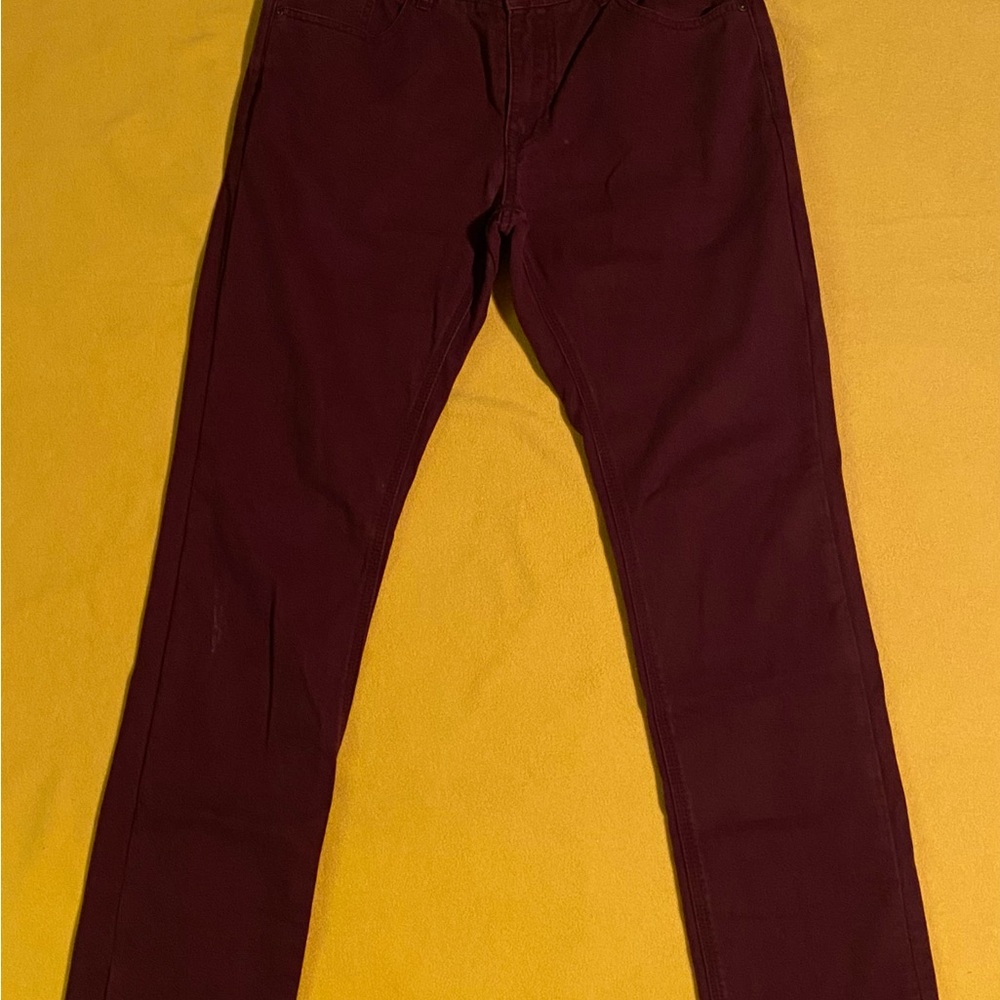 Forever 21 Burgundy Pants for men